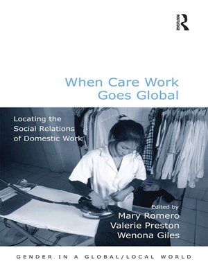 cover image of When Care Work Goes Global